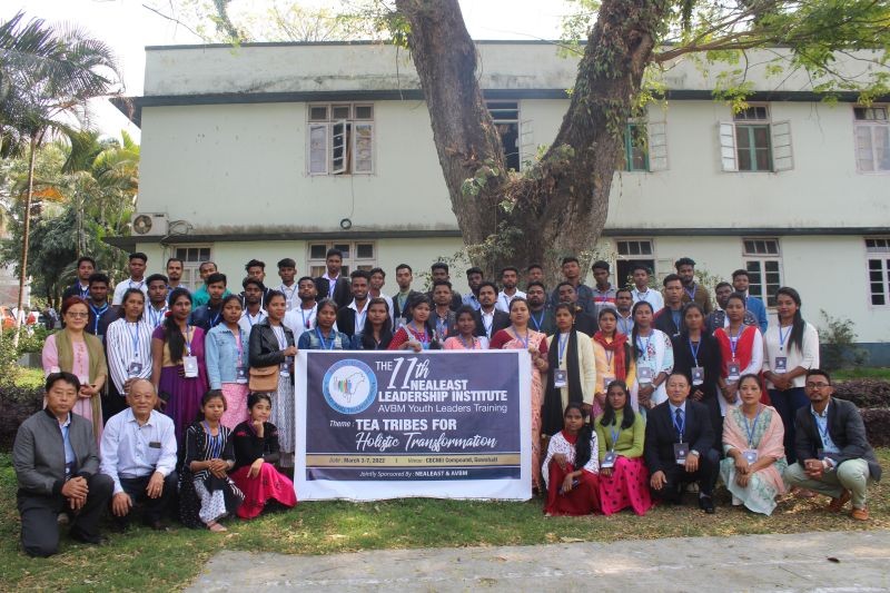 Participants and resource persons at the CBCNEI premises in Guwahati.